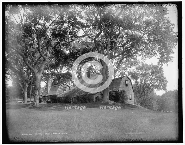 Old Fairbanks House, Dedham, Mass., c1899. Creator: Unknown.