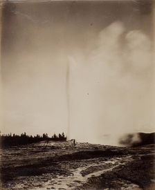 Old Faithful, 1871. Creator: William H. Jackson
