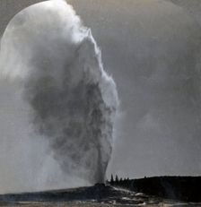 "Old Faithful", Queen of Geysers, Yellowstone National Park, Wyo., U.S.A. 1904. Creator: Unknown