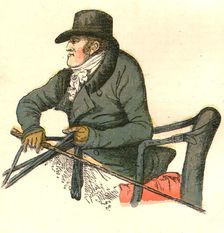 'Old Fashioned Sporting Pictures, and the Road to Bygone Days; "Lord Dashalong" (Lord Sefton bent o Creator: R. Deighton