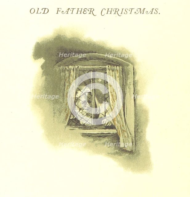 "Old Father Christmas, Picture-Book", 1888. Creator: Lizzie Lawson Mack.