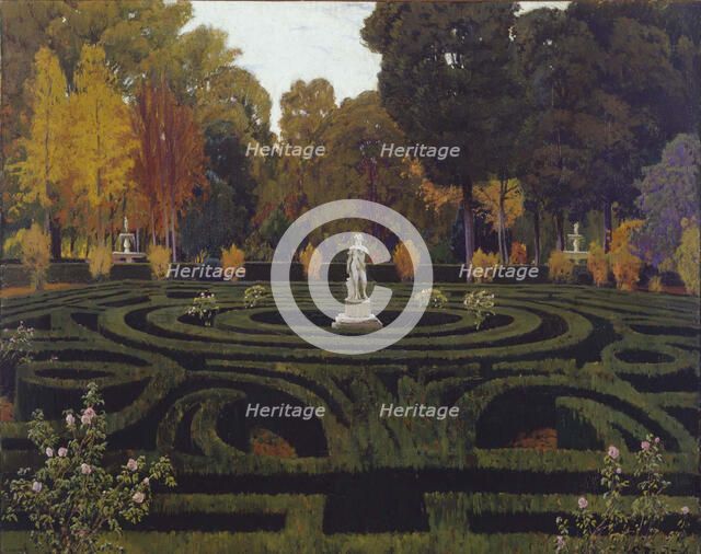 Old Faun. Artist: Rusiñol, Santiago (1861-1931)