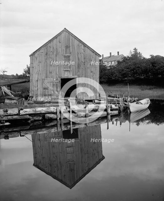 Old Fish House, Kennebunk Port (i.e. Kennebunkport), Maine, between 1900 and 1906. Creator: Unknown.