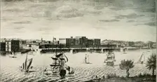 Old Fort William, from the River, 1754 (1925). Creator: Unknown