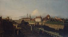Old Fortifications of Dresden, 1749. Creator: Bernardo Bellotto