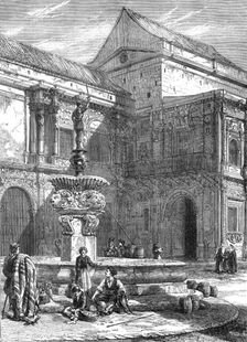 "Old Fountain, Seville," by T. Macquoid, 1871. Creator: Unknown