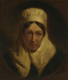Old French Woman, 19th century. Creator: George Lance