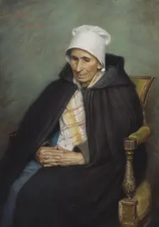 Old French Countrywoman, 1885. Creator: Jenny Nystrom