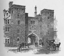 Old Gateway, Lincoln's Inn 1890