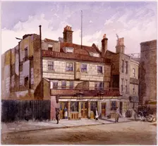 Old George Inn, Trinity Square, London, 1883. Artist: John Crowther