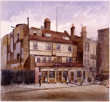 Old George Inn, Trinity Square, London, 1883. Artist: John Crowther