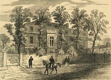 Old Gore House, in 1830 (c1876). Creator: Unknown