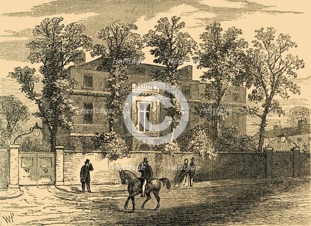 'Old Gore House, in 1830', (c1876). Creator: Unknown.