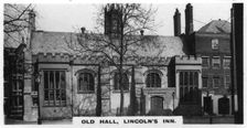 Old Hall, Lincoln's Inn London, c1920s
