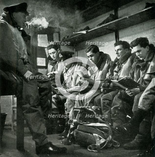 'Old Hands Now' - pilots of the Fleet Air Arm, c1943. Creator: Unknown.