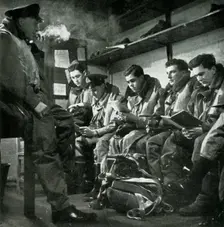 Old Hands Now - pilots of the Fleet Air Arm, c1943. Creator: Unknown