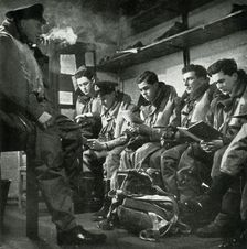 Old Hands Now - pilots of the Fleet Air Arm, c1943. Creator: Unknown