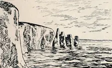 Old Harry Rocks 1929
