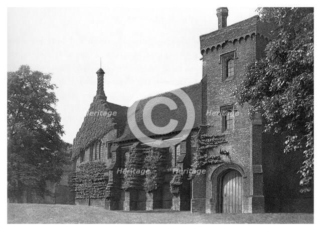 Old Hatfield House, Herfordshire, 1896.Artist: Boussod, Valadon & Co