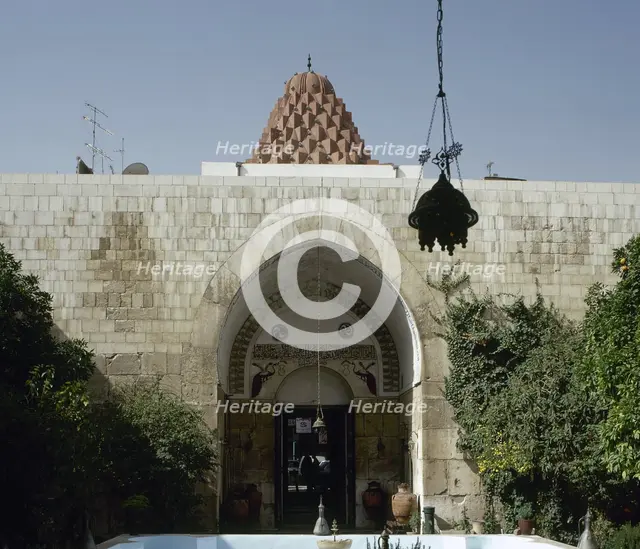 Old hospital, Nur al-Din Bimaristan, Damascus, Syria, 2001.  Creator: LTL.