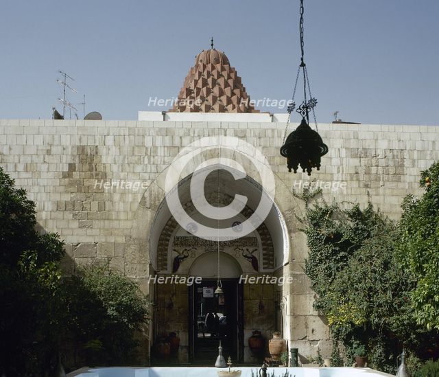 Old hospital, Nur al-Din Bimaristan, Damascus, Syria, 2001.  Creator: LTL.