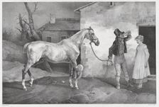 Old Horse at an Inn Door, 1822. Creator: Theodore Gericault