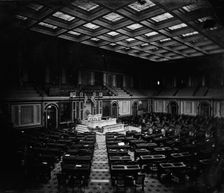 Old House of Representatives (about 1861). Creator: Unknown