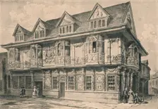 Old house at Ipswich, Suffolk, 1915