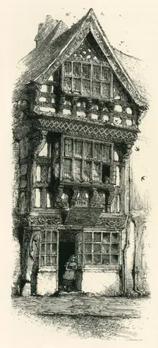 Old House at Stratford c1870