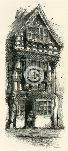 'Old House at Stratford', c1870.