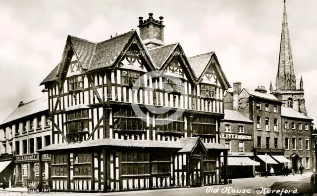 Old House, Hereford, Herefordshire, early 20th century. Artist: Unknown