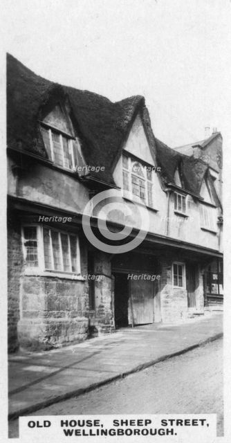 'Old House, Sheep Street, Wellingborough', Northamptonshire, c1920s. Artist: Unknown