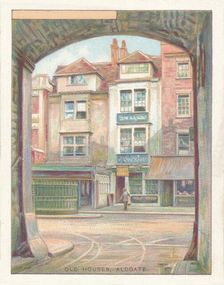Old Houses, Aldgate 1929