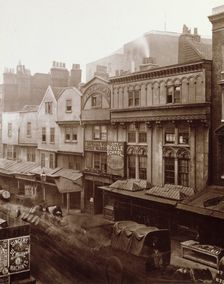 Old Houses, Aldgate, c1883. Creator: Henry Dixon & Son