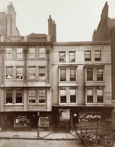 Old Houses, Aldgate, c1883. Creator: Henry Dixon & Son