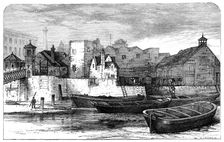 Old houses at Nine-Elms, Lambeth, 1871. Creator: William James Palmer