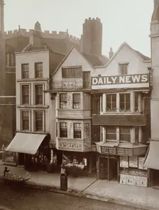 Old Houses, Fleet Street, c1884. Creator: Henry Dixon & Son