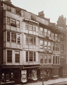 Old Houses in the Strand, c1886. Creator: Henry Dixon & Son