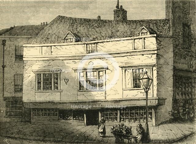 'Old Houses in Tothill Street, Westminster', (1881). Creator: Unknown.