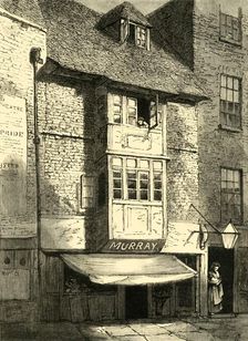 Old Houses in Wych Street (1881). Creator: Unknown