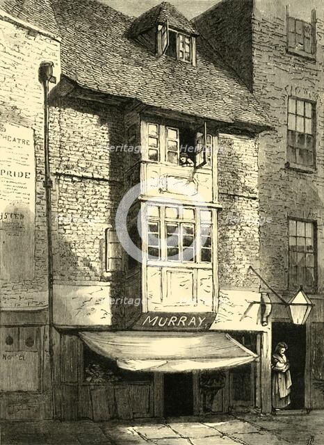 'Old Houses in Wych Street', (1881). Creator: Unknown.