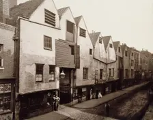 Old Houses in Bermondsey Street, c1881. Creator: Henry Dixon & Son