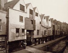 Old Houses in Bermondsey Street, c1881. Creator: Henry Dixon & Son