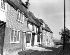 Old houses in Church Square, Rye, Sussex, c1955. Creator: Arthur Charles Kirby Ware