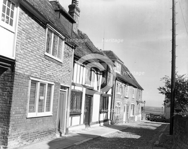 Old houses in Church Square, Rye, Sussex, c1955. Creator: Arthur Charles Kirby Ware.