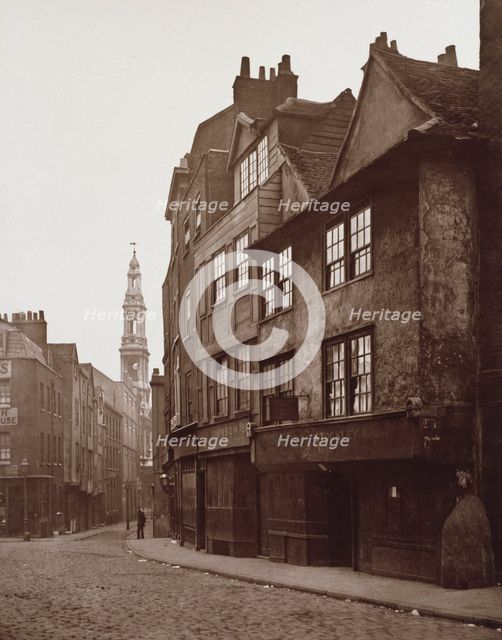 Old Houses in Drury Lane, c1876. Creator: Alfred & John Bool.