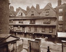 Old Houses in Gray's Inn Lane, c1878. Creator: Alfred & John Bool