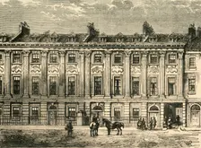 Old Houses in Great Queen Street, South Side, 1850 (1881). Creator: Unknown