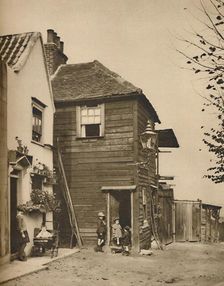Old Houses in Highgate From Whose Doorways Villagers Watched the Coaches Pass. c1935. Creator: Unknown