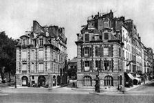 Old houses of the Louis XIII period, facing the Pont Neuf, Paris, 1931.Artist: Ernest Flammarion